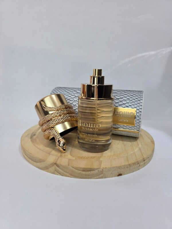 perfume fem musamam white intense lattafa 100ml